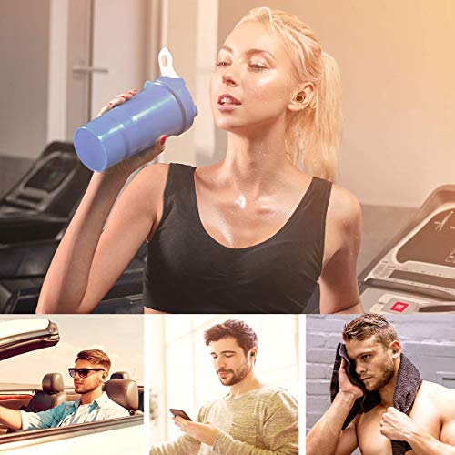 Kopfhörer Bluetooth Kabellose mit tragbarer Ladebox, Ohrhörer Hi-Fi Stereo Sound True Bluetooth V5.0 IPX5 Headset für iPhone X 8 7 Plus Samsung Galaxy S7 S8