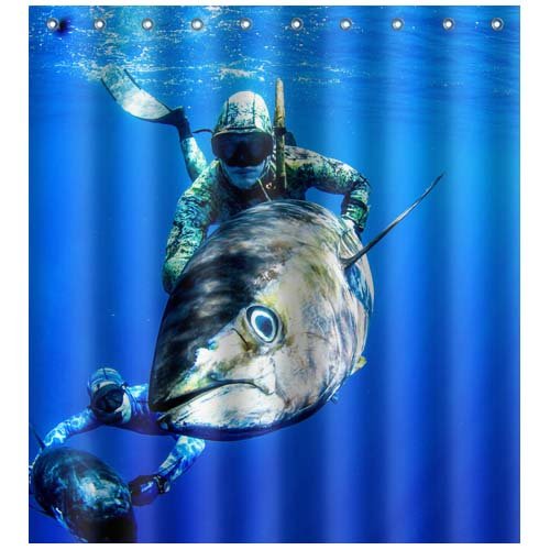 Custom Peanut Christmas Snoopy Waterproof Polyester Fabric Bathroom