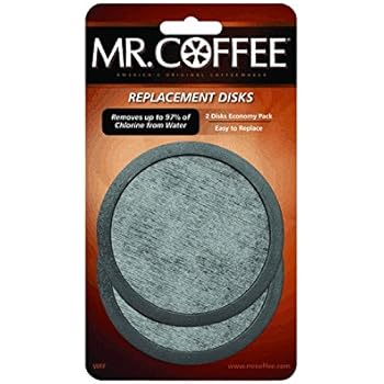 Mr. Coffee Water Filter Replacement Disk, 2 Pack