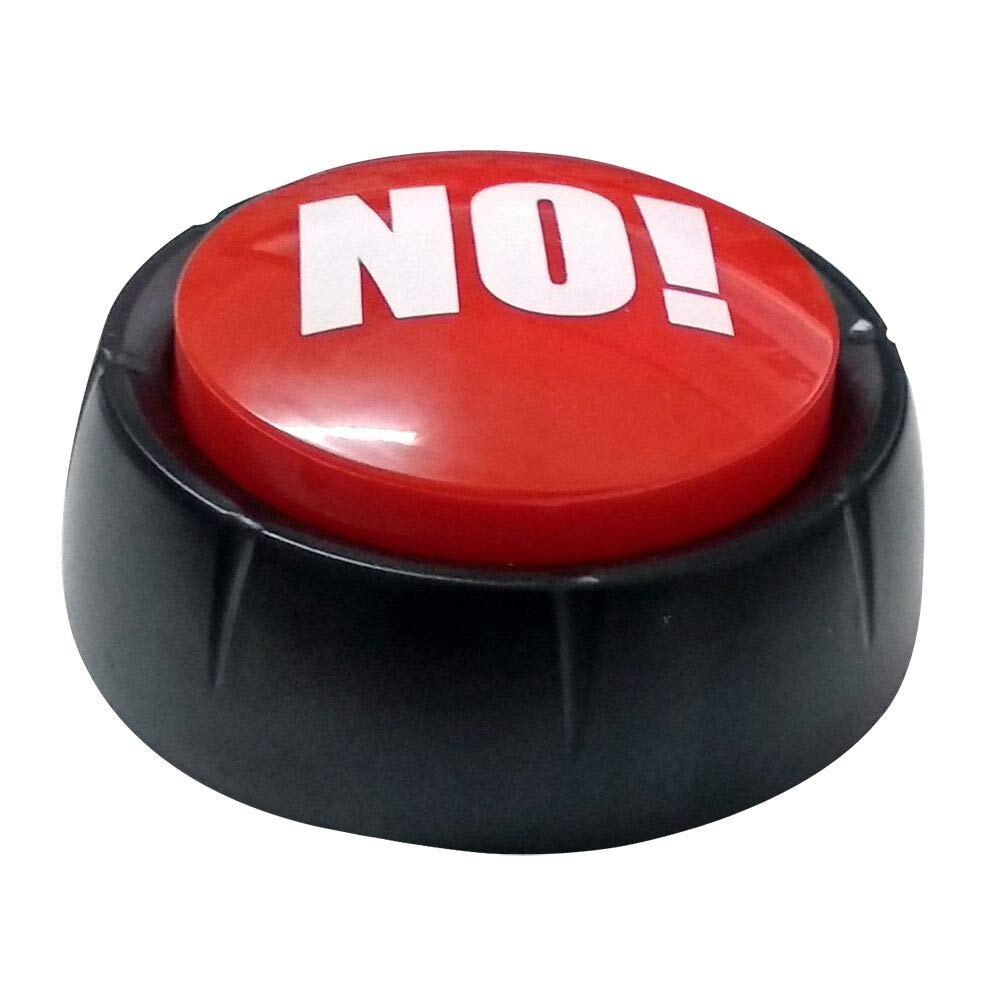 GREATCHILDREN Learning Toys 10 Sound Modes Sound Box Talking Button Sound Button Effect Button (Red)