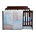 Trend Lab Logan 3 Piece Crib Bedding Set, Blue
