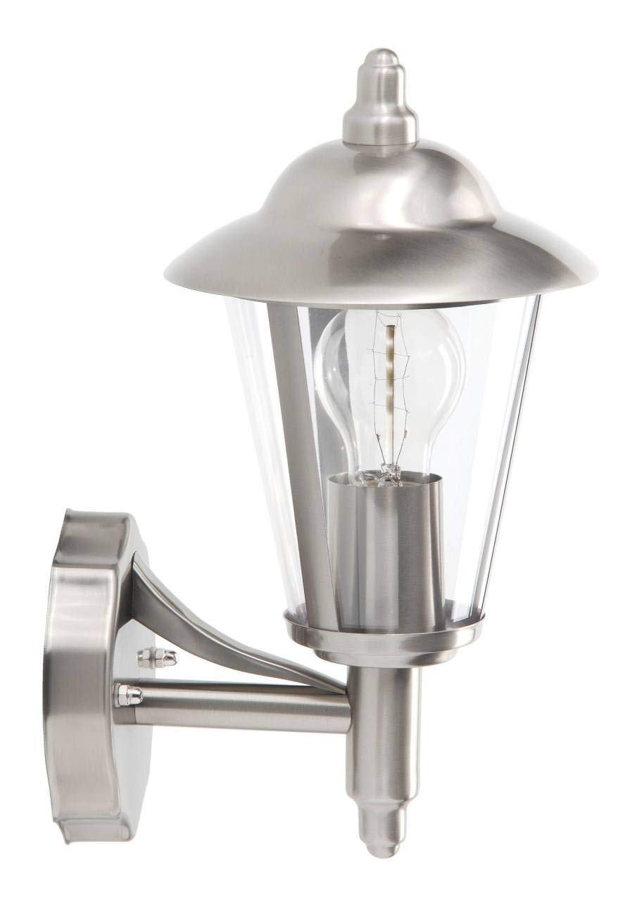 Brilliant AG Neil Wall Light Metal/Plastic E27 60 Watt Steel Outdoor