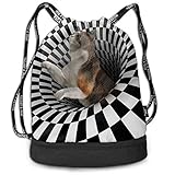 Men & Women Cats 3D Printed Sports Backpack String
