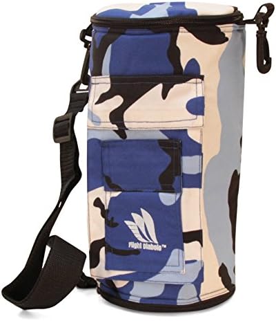 Flight Diabolo / Chinese Yoyo Bag Holds 2 Diabolos, Sticks and Accessories