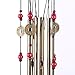 Patgoal Chinese Traditional Amazing 4 Tubes 5 Bells Bronze Yard Garden Outdoor Living Wind Chimes