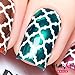Whats Up Nails - Moroccan Vinyl Stencils for Nail Art Design (2 Sheets, 24 Stencils Total)
