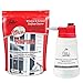 Full Crystal Bottle Kit- Bottle, Lid with Hose Attachment, and 1lb Bag of Crystal Powder- Exterior Window, Glass, and Screen Cleaner – Removes Dust, Dirt, Grime – Reaches up to 27 Feet