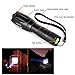 LED Tactical Flashlight,SGODDE Rechargeable High Powered Handheld Flashlight-Ultra Bright Portable Outdoor Water Resistant Torch with Zoomable Adjustable Focus 5 Modes Flashlight for Hiking,Camping
