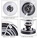 HMVPL Ceiling Light Fixtures, Industrial Glass Pendant Lamp Shade, Farmhouse Semi Flush Mount Ceiling Light for Kitchen Island Dining Room Bedroom Foyer Hallway Entryway