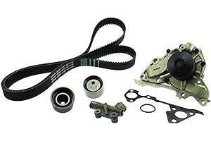 AISIN TKK-007 Engine Timing Belt Kit with Water Pump - Compatible with Select Hyundai Santa Fe, XG350 Kia Amanti, Sedona