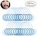 NewCool 12 Pcs Dental Cheek Retractor C-Shape Speak Out Game Mouth Opener, Teeth Whitening Intraoral Cheek Lip Retractor for Watch Ya Mouth and Adult Fun Games, Size M