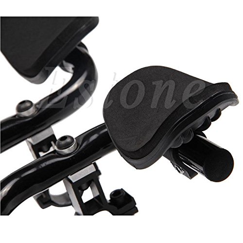 Stebcece Adjustable Bike Bicycle Relax Rest Armrest Handlebar Aluminum Alloy Bar - Thumbnail 5