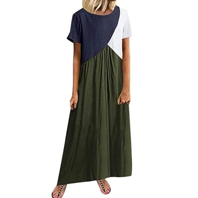 chinese dress ladies Women's Plaid Splicing Long Sleeve Maxi Dress Casual Loose A-Line Long  Christmas Cocktail Tshirt Dress with Pockets Black at Amazon Women's  Clothing store