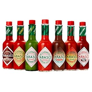 TABASCO® Caddy ‘Family of Flavours’ 7 pcs 7 x 148ml