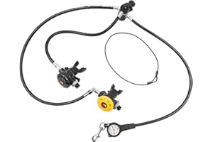 Dive Rite XT Advanced Open Water Regulator Package, Yoke or DIN, PSI or BAR (DR XT Reg AOW Package, w/PSI, Yoke)