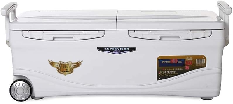 Amazon Zff 釣り用ボックス 車用断熱ボックス マリン用冷蔵ボックス 釣り用ギア 66l 大容量 海釣り用ボックス クーラーロック フレッシュ Zff タックルボックス