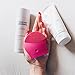 Wowlily Facial Cleansing Brush,Advanced Cleansing System Face Brush for Exfoliating,Removing Blackhead, and Massaging(Rose)