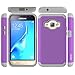 J1 2016 Case, Galaxy Amp 2 Case, Galaxy Express 3 Case, OEAGO [Shockproof] [Impact Protection] Hybrid Dual Layer Defender Protective Case Cover for Samsung Galaxy Amp 2 / J1 2016 / Express 3 - Violet