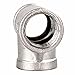 ProMaker Brewing 2Pcs Stainless Steel 304 Cast Tee Pipe Fitting Class 150 1/2