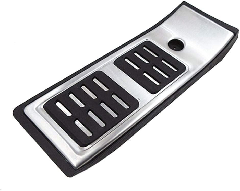 WUPEDI Edelstahl-Fußpedale - Für Audi Q5 2018-2020, 3-teilig, Rutschfeste Auflage