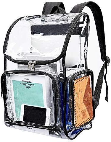 Heavy Duty Clear Backpack