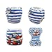 ALVABABY Baby Swim Diapers 2pcs One Size Reuseable Washable & Adjustable for Swimming Lesson & Baby Boy Girl