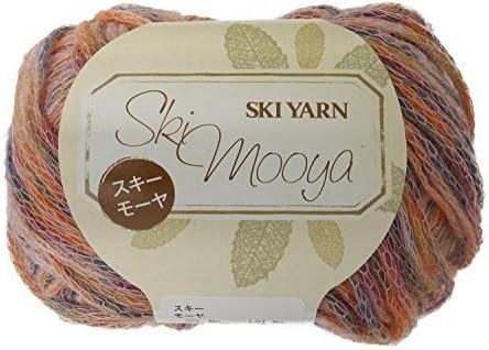 Moya wool thread MEDIUM Col.2903 Orange 30 g 103 m 10 ball set