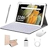 Android-10-Tablets-10-Inch-4G-Tablet-PC-4GB-RAM-64GB-ROM-Dual-SIM-Card-8000mAh-Battery-Quad-Core-Unlocked-Tablets-BluetoothWifiGPSGMS-CertificationGold AOYODKG 10 Inch Tablet PC Android 10 Phablet, 4GB RAM 64GB ROM Dual 4G SIM/SD, Quad Core Unlocked Tablets Call Phones…