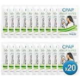 RespLabs CPAP Mask Wipes - 20 Travel Wipes