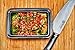 OKAMI Chef's Knife 8 Inch - Asgard Series - Professional German Stainless Steel - Extra Sharp - Full Tang - Mirror Polished - with Edge Guard - Black