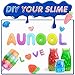 AUNOOL DIY Slime Kit Supplies for Kids Clear Crunchy Slime Kit for Girls, Include Colorful Slime Foam Beads Glitter Fruit Slices and Fishbowl Beads