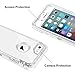 Anuck Case for iPhone 6S Plus Case, for iPhone 6 Plus Case (5.5 inch), 3 in 1 Hybrid Heavy Duty Defender Case Shock Absorption Crystal Clear Protective Hard Shell Shockproof TPU Cover - Transparent