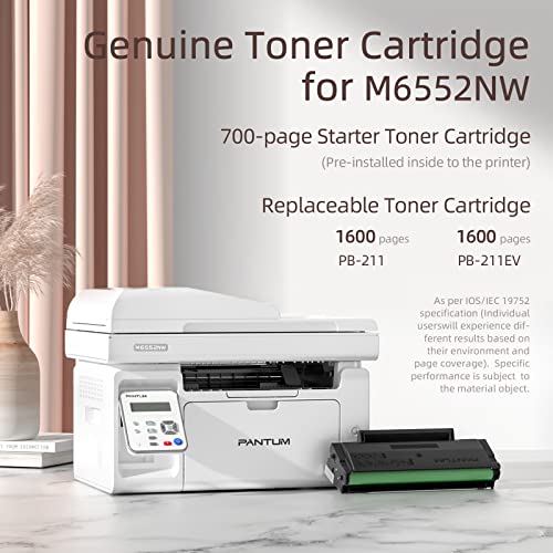 Laser All in One Printer Scanner Copier Wireless Black White Printer