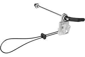 Thule axle Mount ezHitch™ Plate with Quick Release Skewer - Silver
