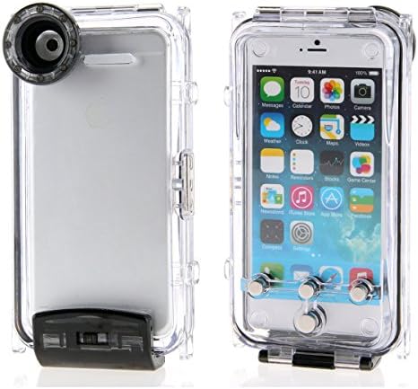 Zhenzhi Underwater 40 M Diving Photo Taking Waterproof Housing Case for Iphone 6 Plus (Black)