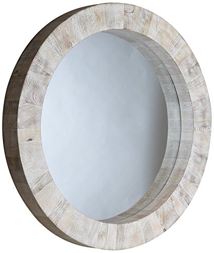 StudioA Driftwood Round Mirror, Oversized Item