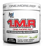BPI Sports 1.M.R Ultra Concentrated Pre-Workout Powder, Lemon-Lime, 4.9-Ounce