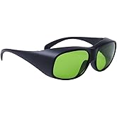 LaserPair Laser Safety Glasses, Absorption Type of Laser Protective Glasses Diode, Nd:yag Laser Protection Glasses 808nm,908nm,980nm,1064nm Laser Light and Laser Engraver Cutter Safety Glasses.