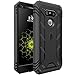 Poetic Revolution-LG-G5-Black POETIC Revolution Series Rugged Hybrid Protective Case with Built-in Screen Protector for LG G5 - Black