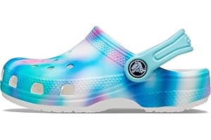Crocs Kids' Classic Tie Dye Clogs (Little Kid/Big Kid)