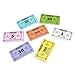 Blue Panda Play Money for Kids - $44,590 in Board Game Money Replacement, Pretend Dollar Bills, 455 Bills Total, 65 of Each Denomination, Small Bills, 4 x 2.2 Inches primary