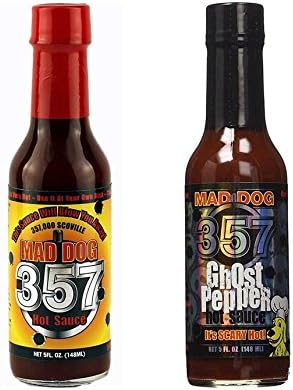 Mad Dog 357 And Mad Dog Ghost Chilli Sauces Amazon Co Uk Grocery Mad Dog 357 And Mad Dog Ghost Chilli Sauces Amazon Co Uk Grocery