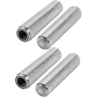 Steel GB117 Taper Pin – 30mm Length, 5mm Small End Diameter, 45# Steel, Heat Treated, 6-Pack
