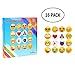 Emoji Fridge Magnets for Kitchen Refrigerator - Funny Emoji Magnets for Dry Erase, Office Whiteboard, Kids Locker Door Decorations - Magnetic Accessories,Supplies, 16pc Set