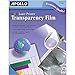 APOLLO Transparency Film for Laser Printers, Color, 50 Sheets/Pack (VCG7070)