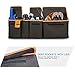 Siivton Backseat Trunk Organizer, Space Saving Car Trunk Organizer with Bottom Plate and Lid Trunk Storage for Kids, Travel, Heavy Duty 4 Pocket Auto Interior Cargo Accessories SUV & Car Organizer