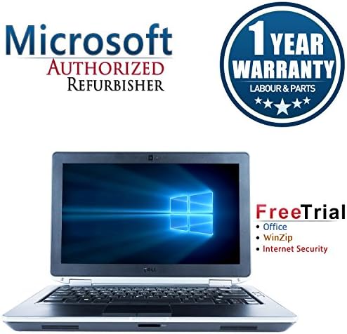 Dell E6330 13" Laptop Computer(Intel Core i5 3320M 2.4G,4G DDR3 ,250G,DVD-ROM,W10P64)(Certified Refurbished)-Multi-Language Support English/Spanish