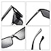 Polarized Sunglasses for Men Driving Mens Sunglasses Rectangular Vintage Sun Glasses for Men/Women