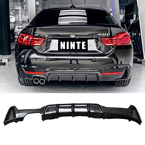 NINTE Rear Diffuser for 2014-2020 BMW 4 Series F32 F33 F36 420i 420d ...