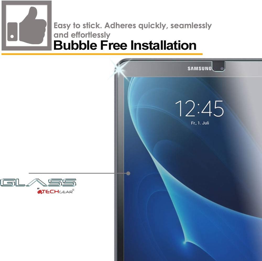 TECHGEAR Anti-Glare Screen Protector Compatible with Samsung Galaxy Tab A 6 10.1" 2016/2018 (SM-T580 Series) - Image 5